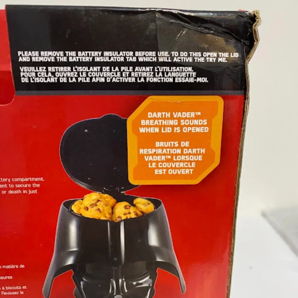Star Wars Darth Vader Talking Cookie Jar with Original Movie Sounds - Picture 10 of 16